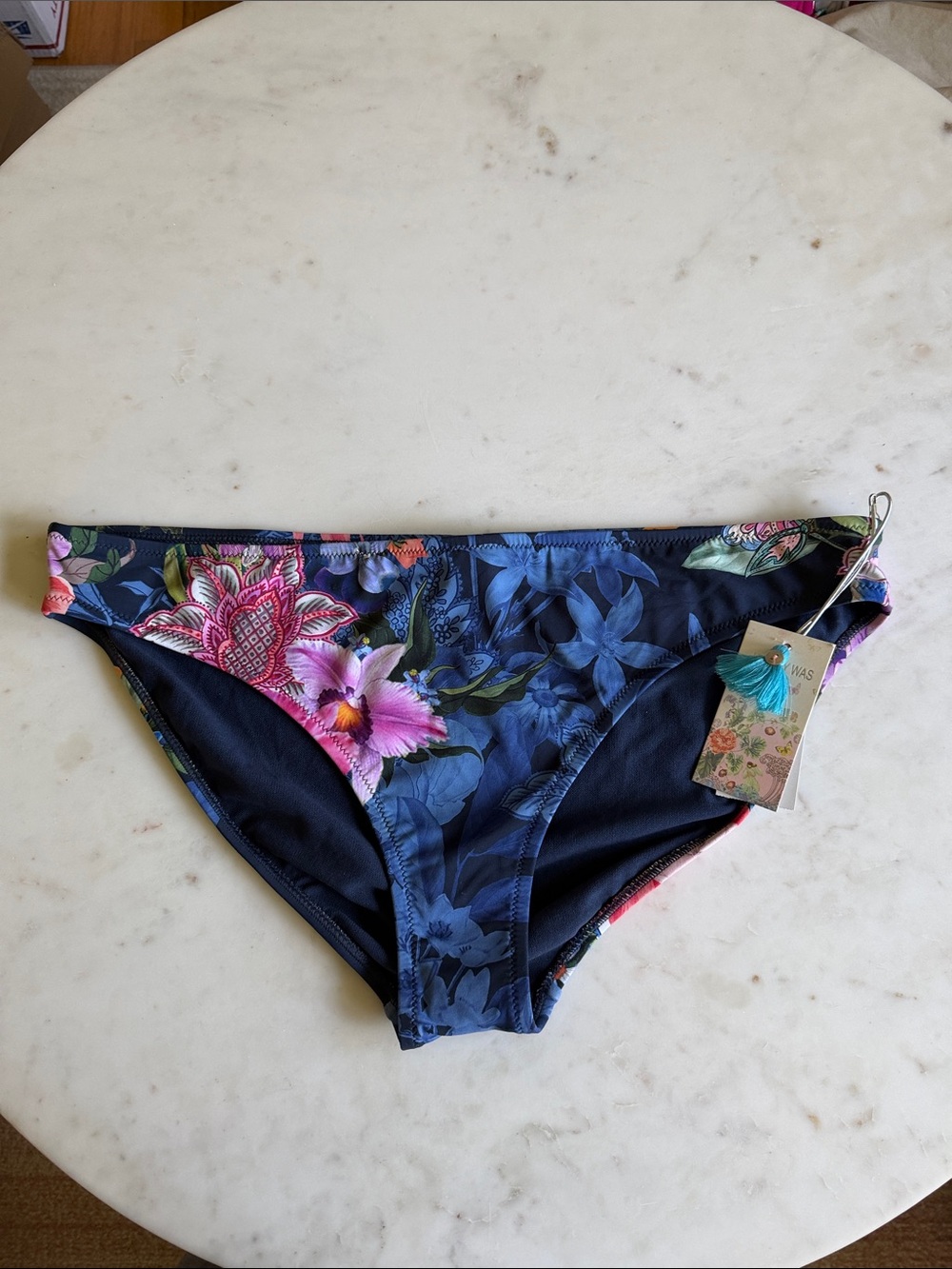 Johnny Was Neon Jungle Hipster Swim Bottom XXL
